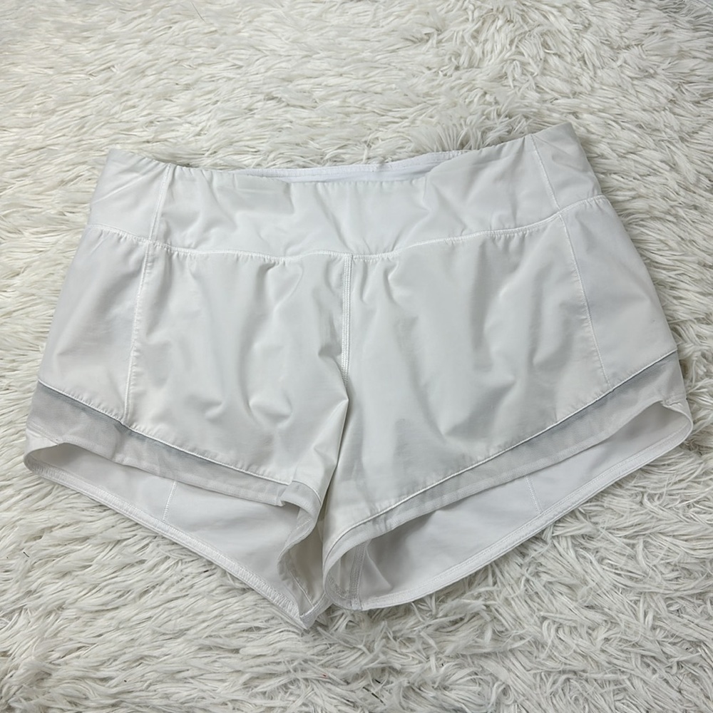 Lululemon Gait Keeper Short *3.5" White